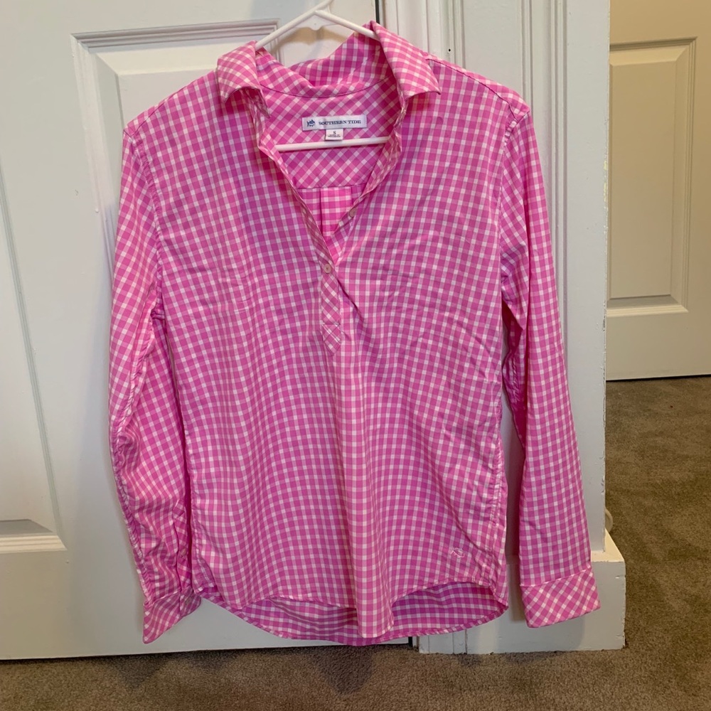 Southern tide INTERCOASTAL HADLEY POPOVER SHIRT